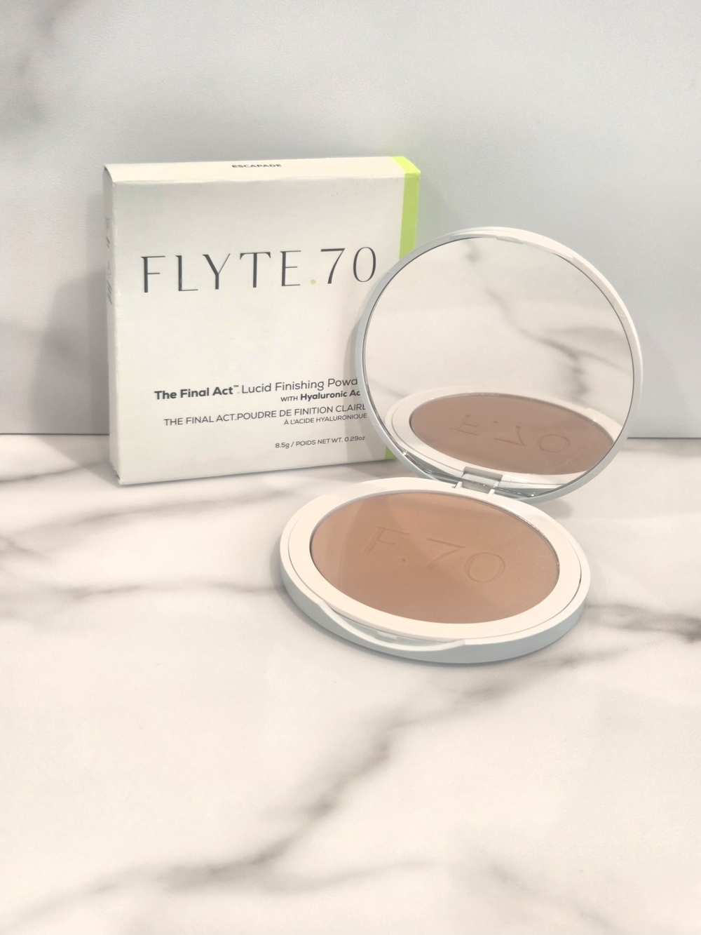 FLYTE 70 The Final Act Lucid Finishing Powder In Escapade  NEW IN BOX Retail $45